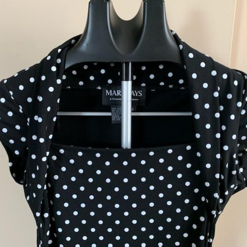Mary Bays A Victoria Royal Polka Dot Dress - Picture 7 of 7